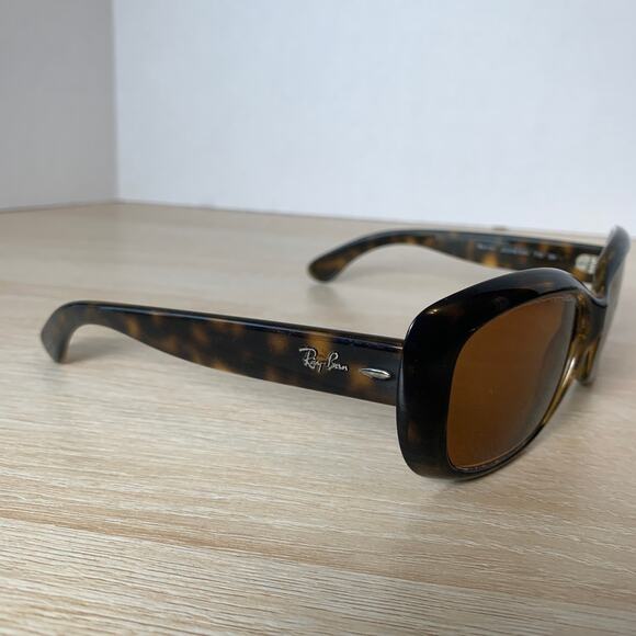 Ray-Ban JACKIE OHH RB4101 710 Cat Eye Tortoise Shell Italy FRAMES ONLY - Picture 8 of 8
